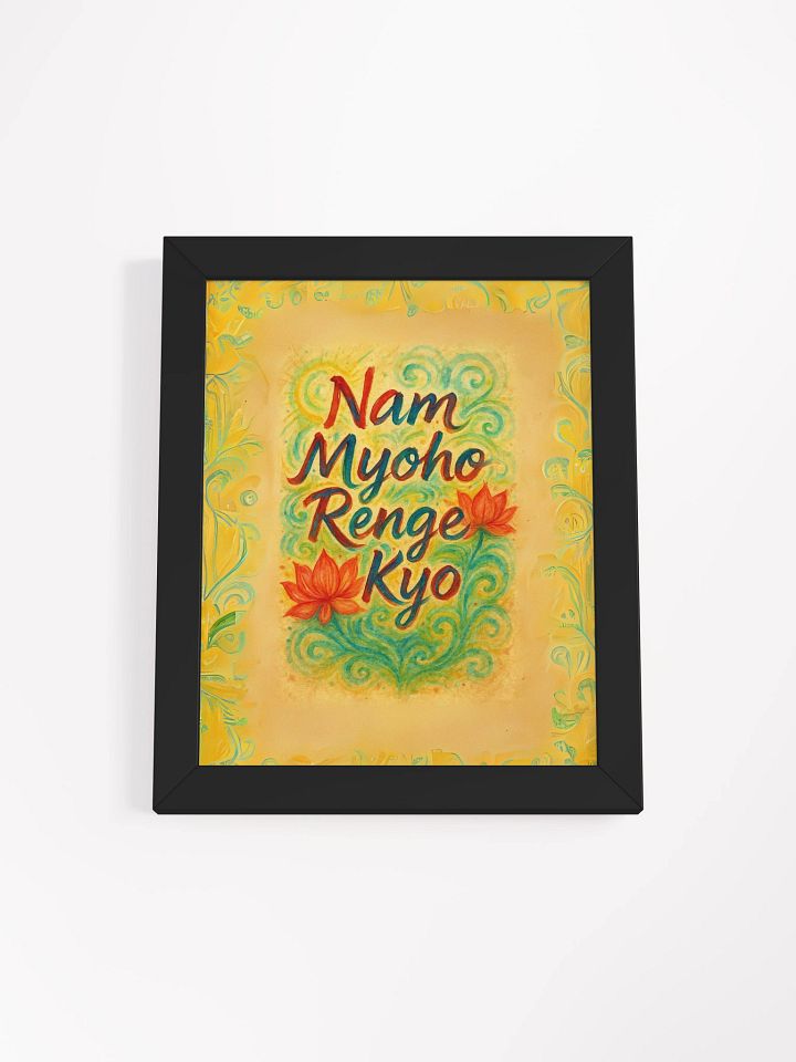 Vibrant Nichiren Buddhism Wall Art for Home or Altar product image (6)
