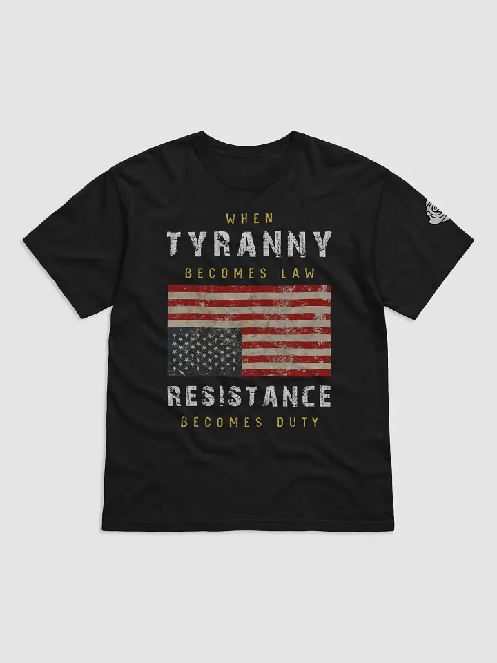 Tyranny / Resistance Men's Heavyweight Tee - B product image (1)
