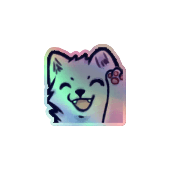 wolf wave sticker! product image (1)