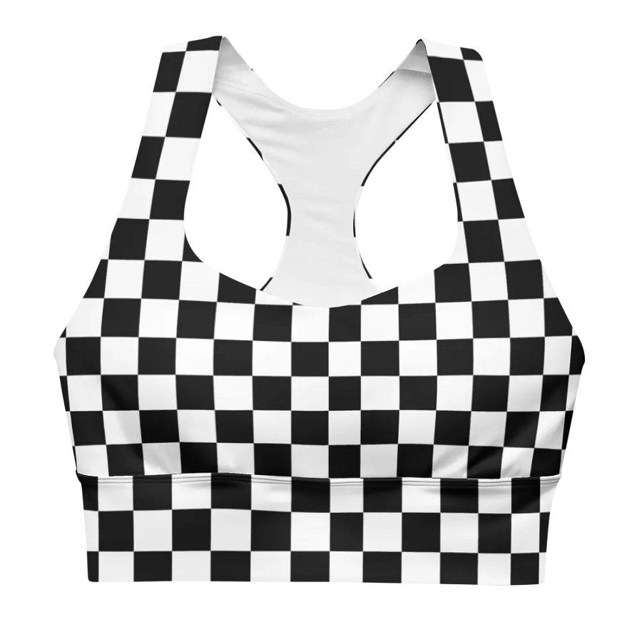 Checkered Sports Bra product image (4)