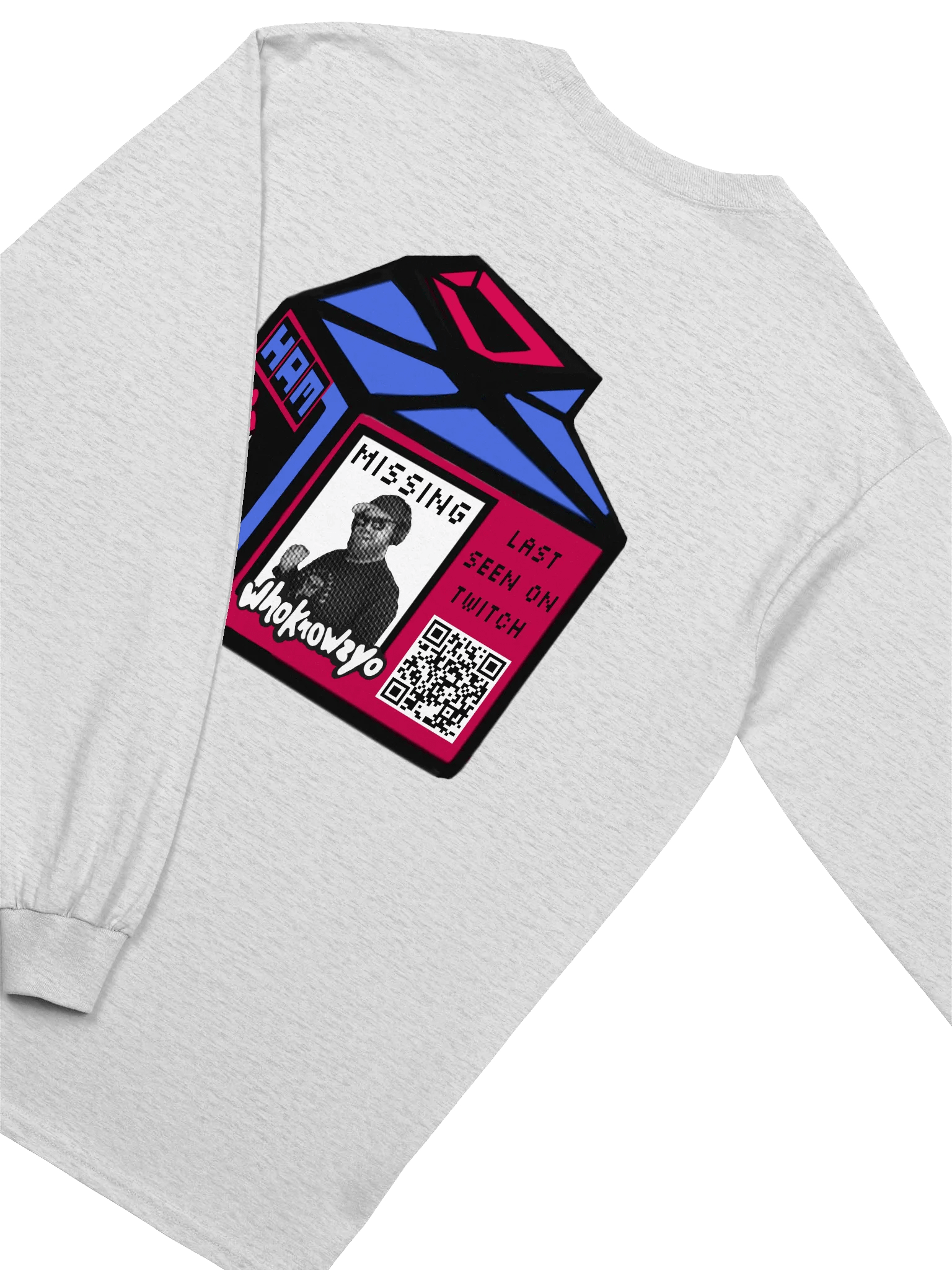 whoknowzyo missing ham-str milk longsleeve (S-5X) product image (45)