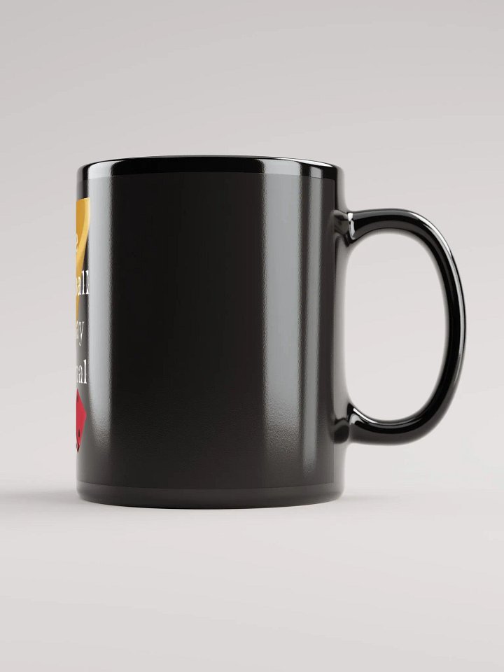 The Baseball Replay Journal Black Glossy Mug product image (1)