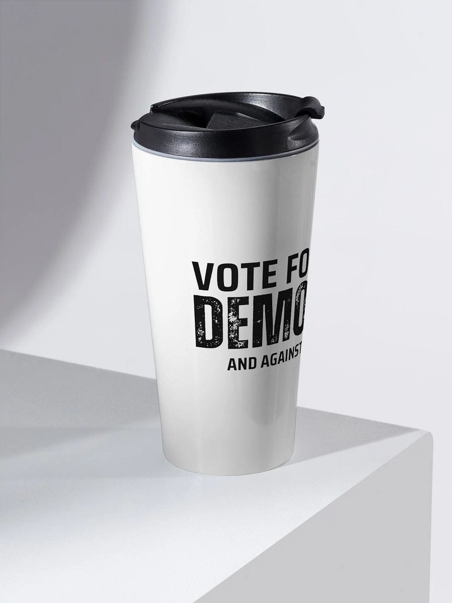 Pris-Vote For Democracy -Stainless Steel Travel Mug product image (2)