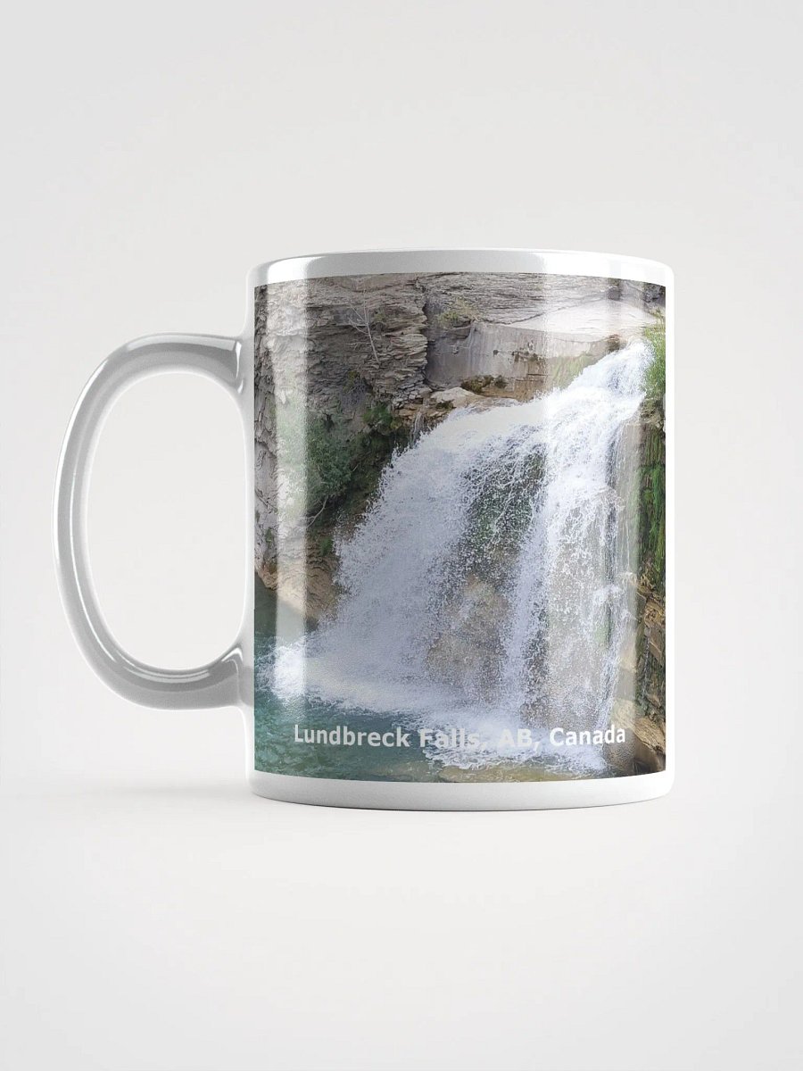 White glossy mug - Lundbreck Falls product image (12)