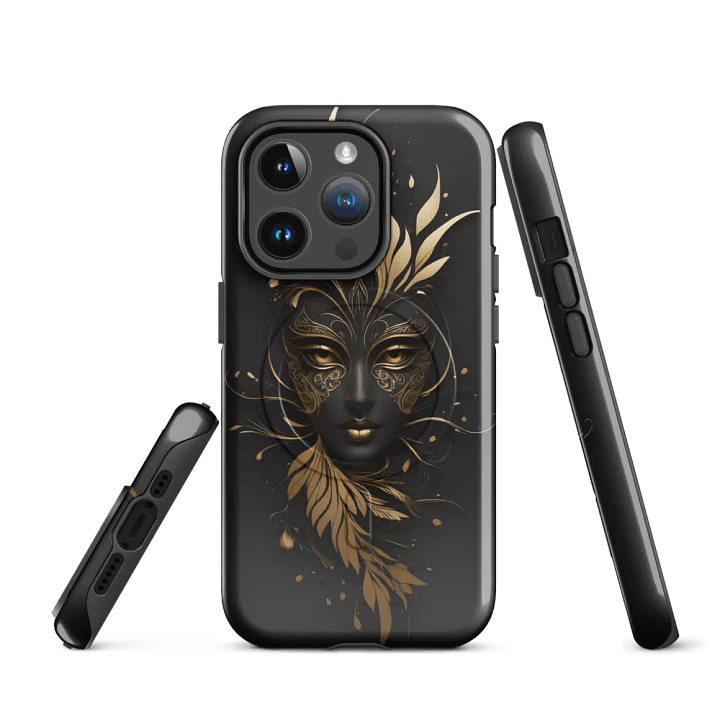 MagSafe® Tough Case for iPhone – Golden Enigma product image (1)