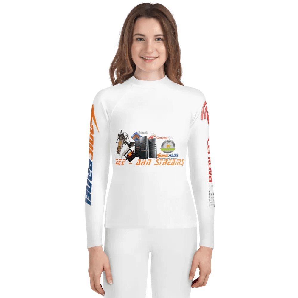 ZEE - All-Over Print Youth Rash Guard product image (1)