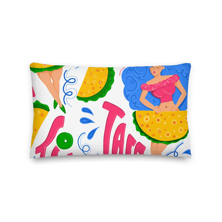Whimsical Taco Fiesta Premium Pillow product image (5)