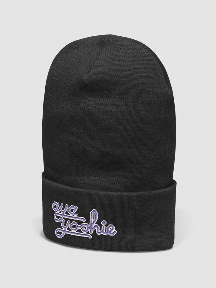 Aya Yoshie Pixel Embroidered Beanie product image (2)