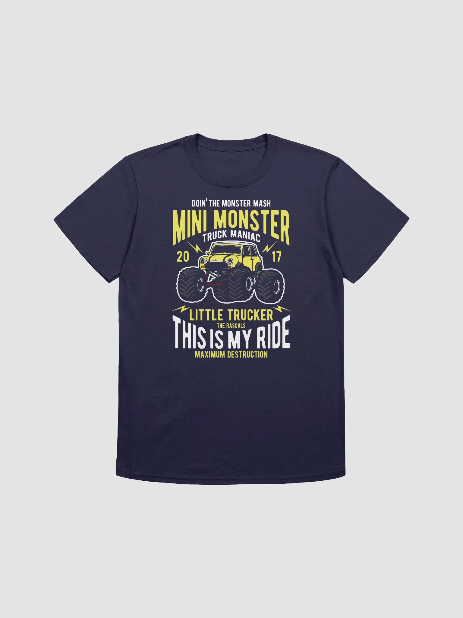 Mini Monster Truck 2017 T-Shirt product image (1)