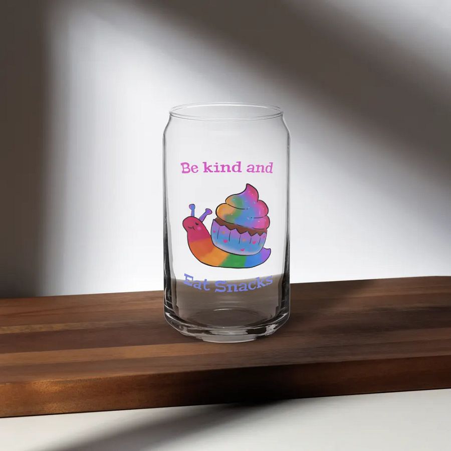 Rainbow Cupcake Snail Glass Tumblr product image (35)