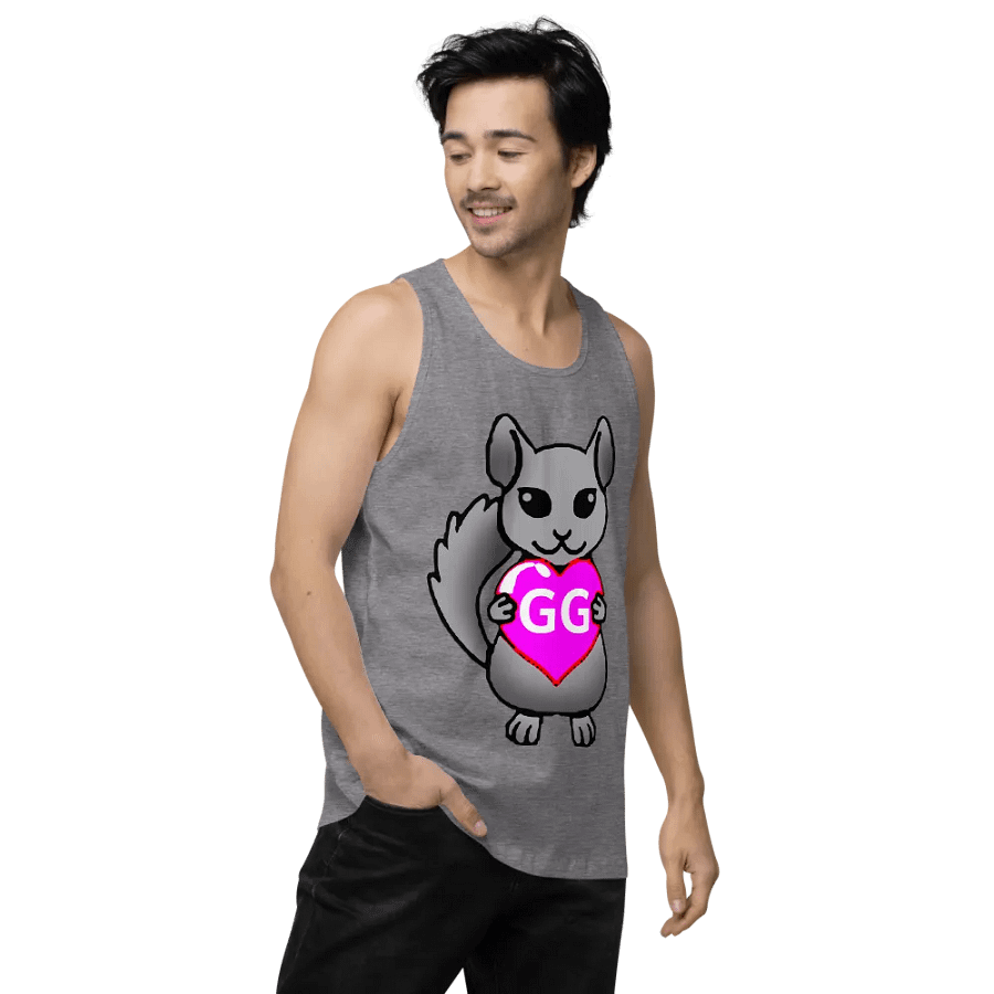 GG Chinchilla Heart Tank Top by GGMentor product image (3)