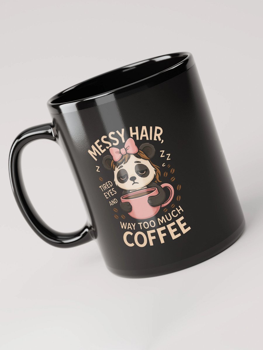 Panda Coffee Lover Mug - Pink Bow product image (5)