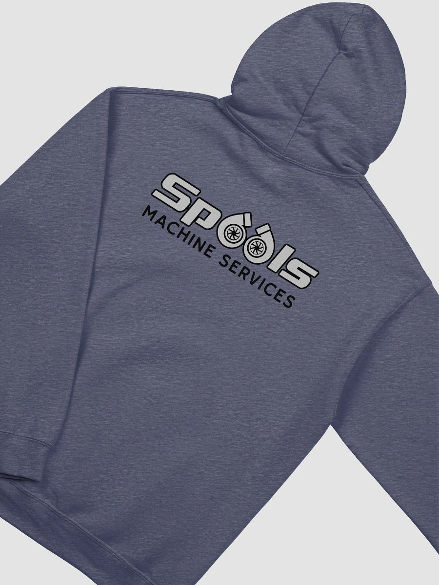 Gray logo hoodie product image (8)