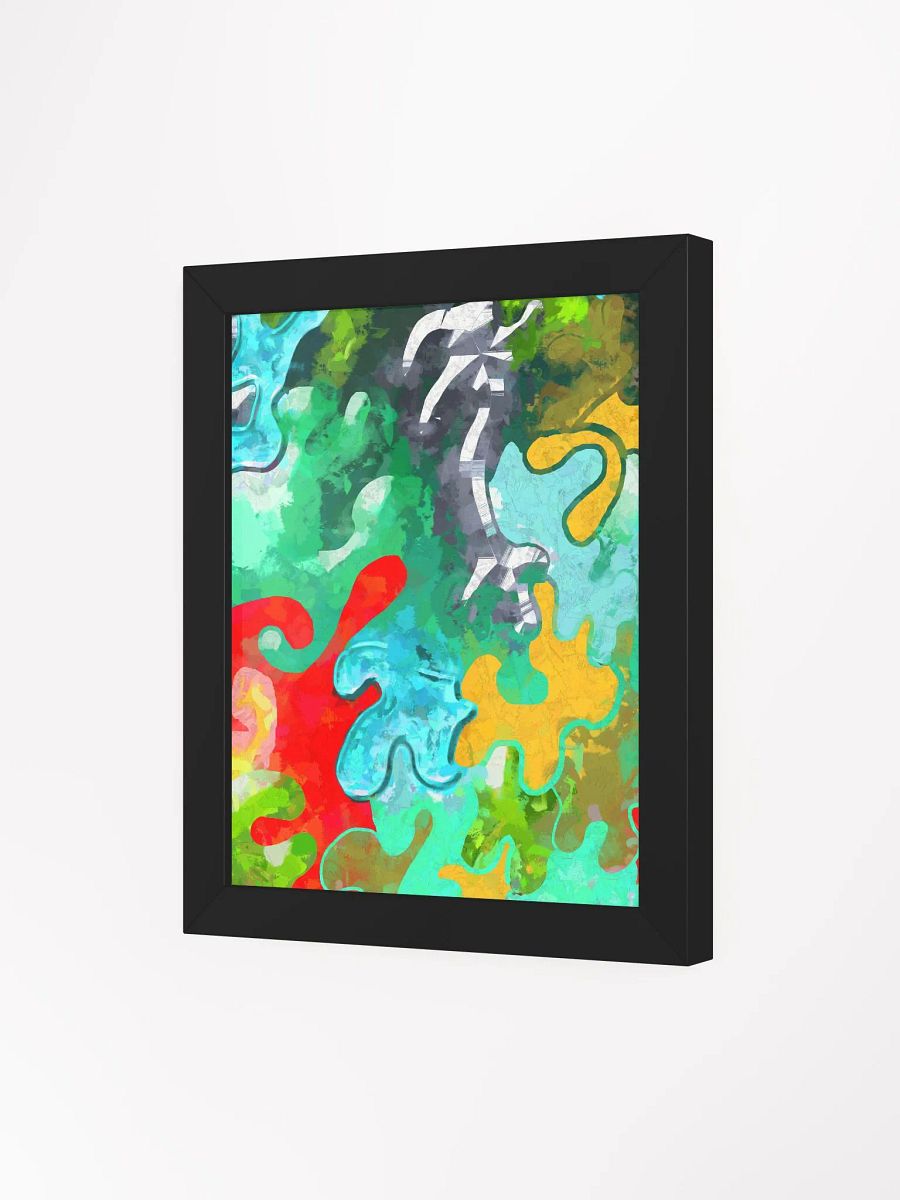 Blobs Collage Framed Poster product image (87)