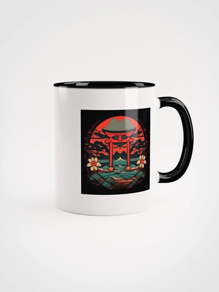 Sunset Torii Gate Ceramic Mug product image (1)