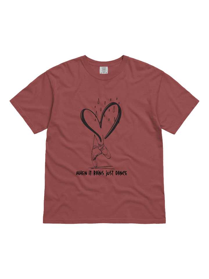 When It Rains, Just Dance Heavyweight T-Shirt product image (4)