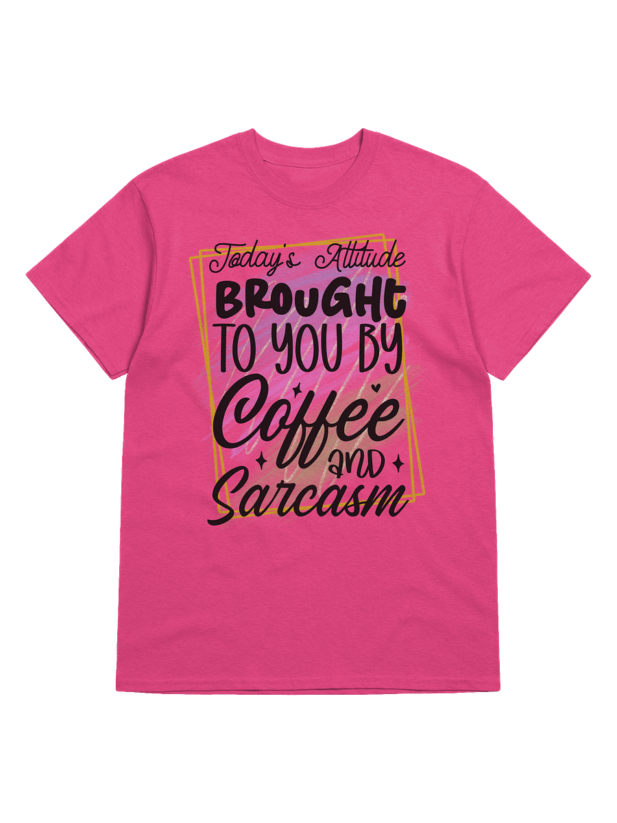 Coffee & Sarcasm Vibes Tee product image (35)