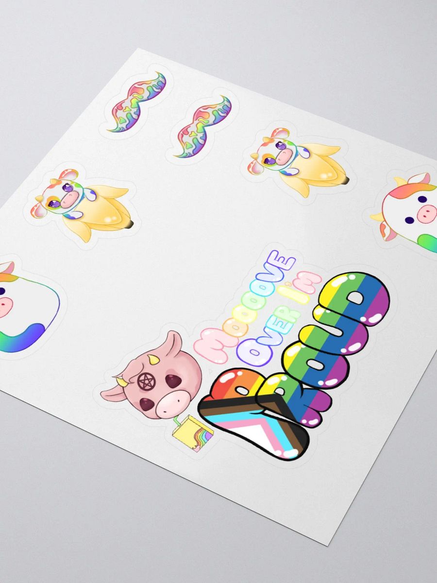 Milkers' Pride Sticker Set 🌈 product image (3)