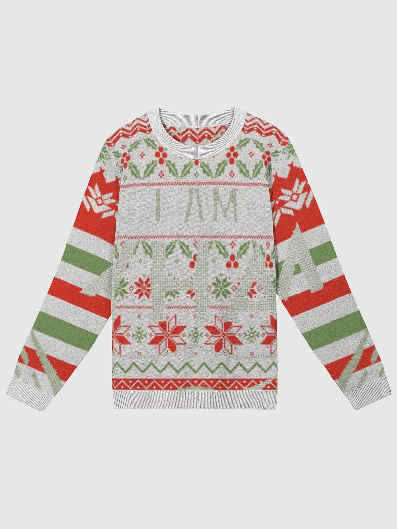 Festive Reindeer Knitted Sweater