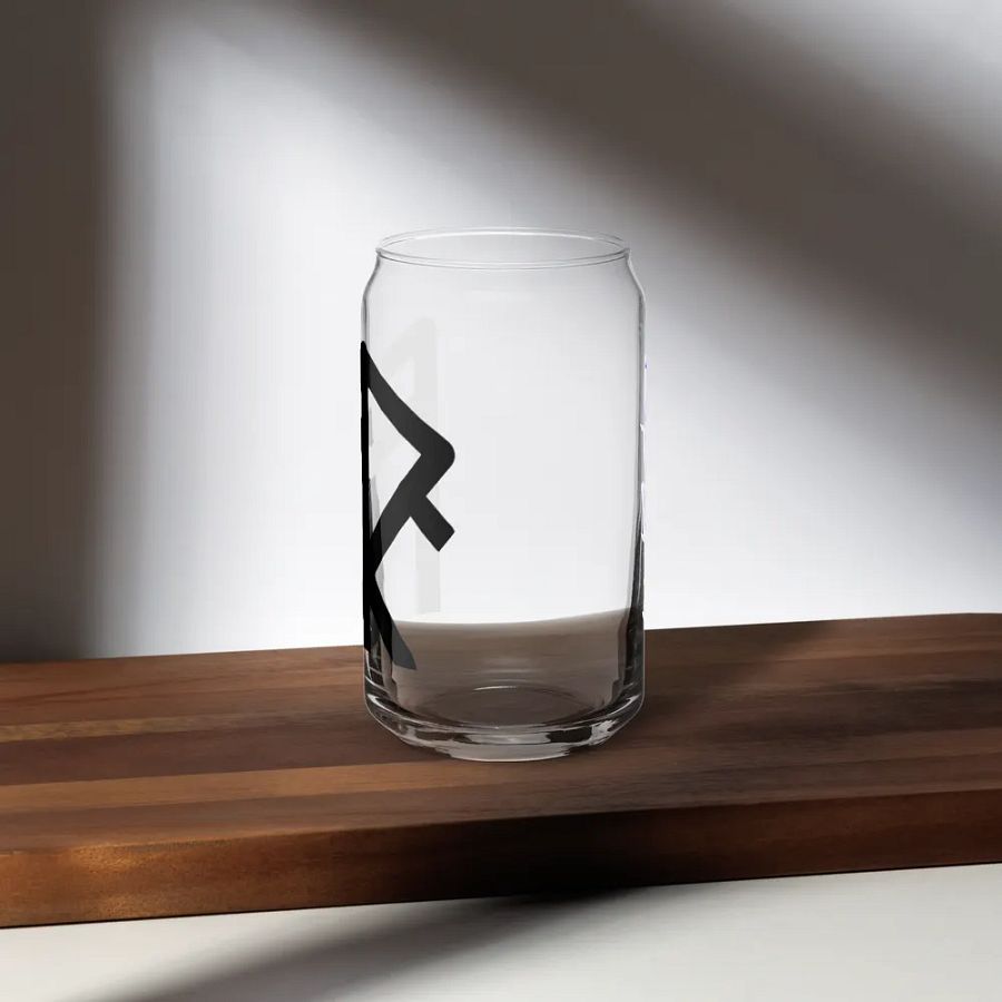 DoRk Rune Can Shaped Clear Glass product image (35)