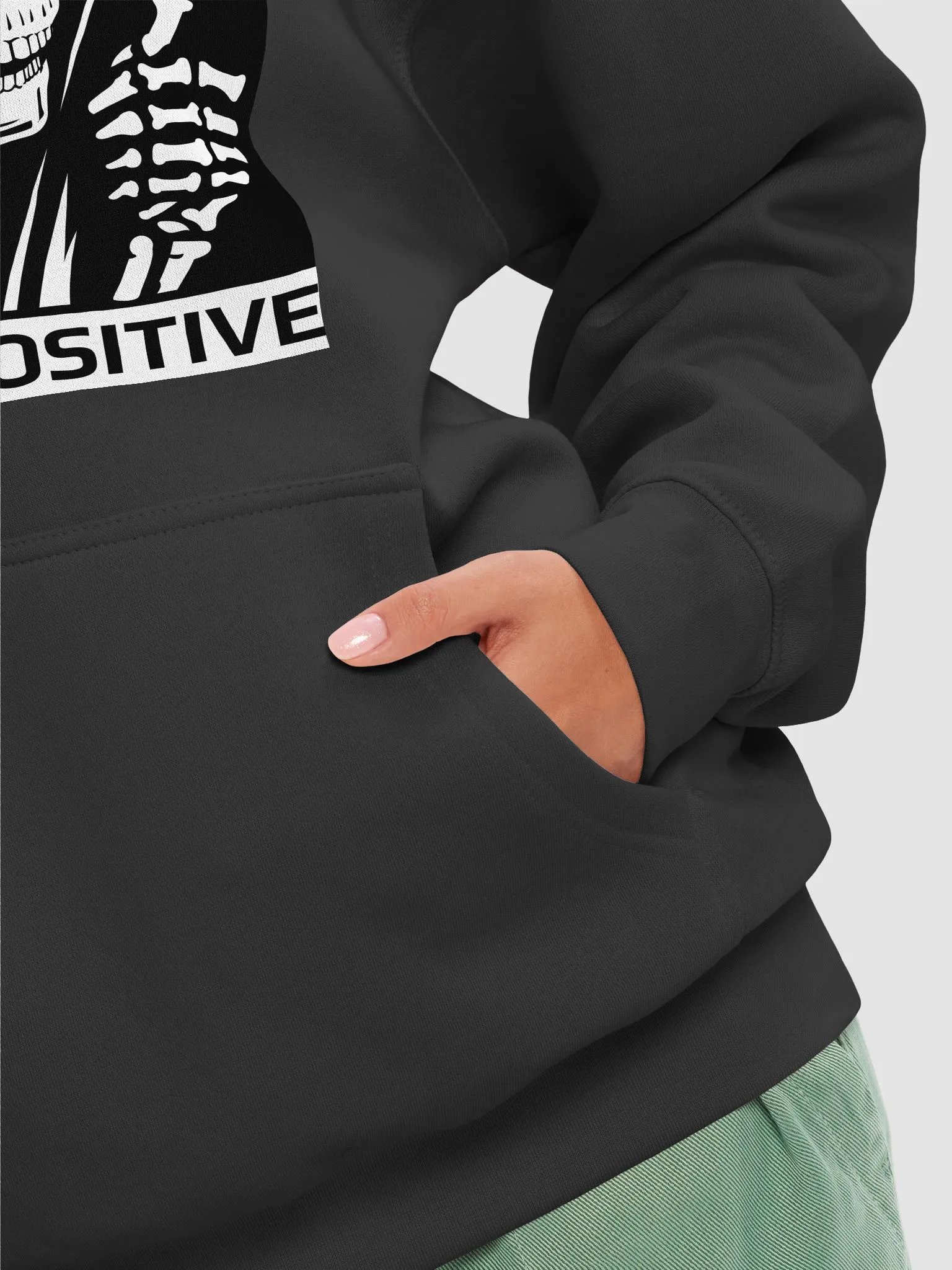 Stay Positive Pullover Hoodie product image (8)