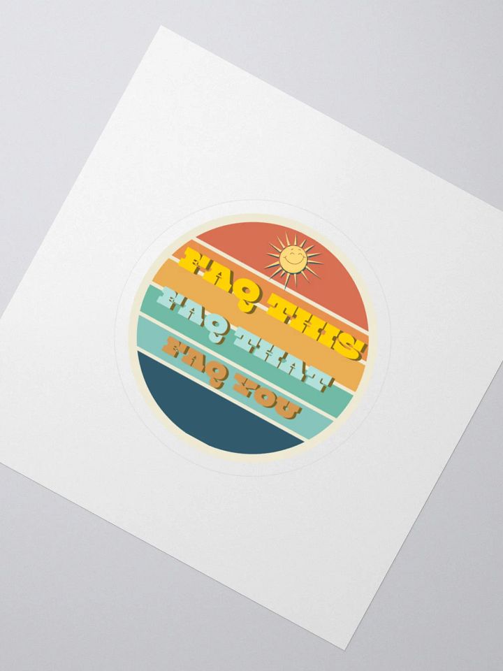 FAQ everything sticker product image (2)