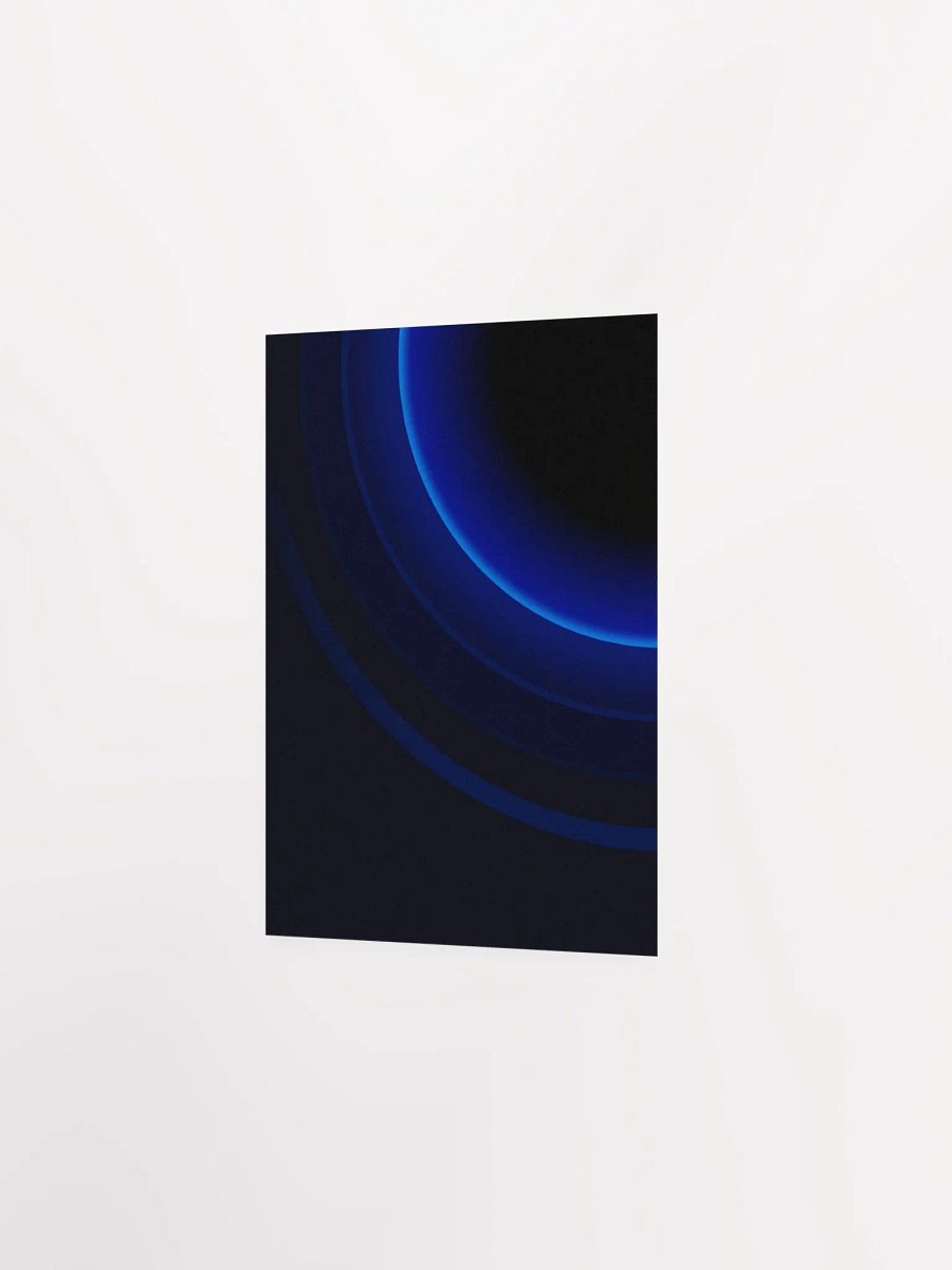 Blue Pulse Poster product image (36)