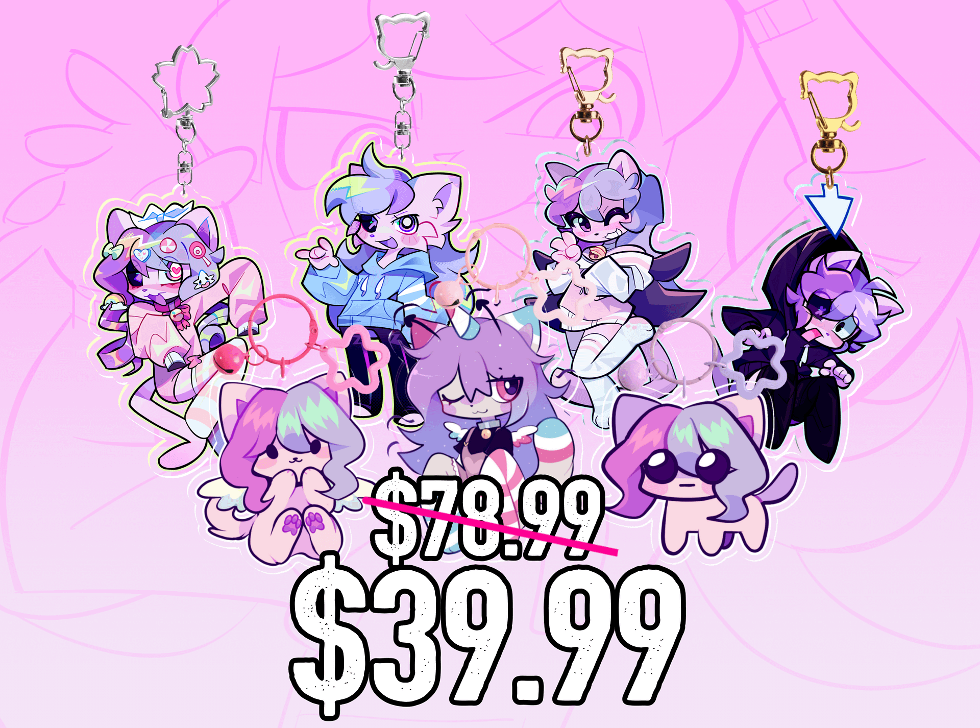 ULTIMATE ASH KEYCHAIN BUNDLE product image (1)
