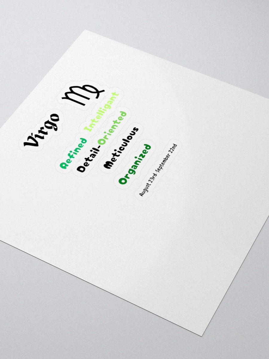 Virgo Stickers product image (9)