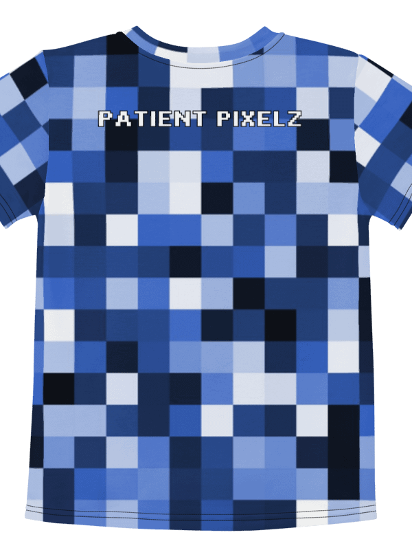 Patient PixelZ Kids T-Shirt (Pixel Blue) product image (6)