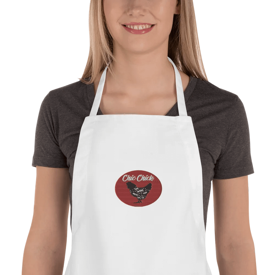 Chic Chick Embroidered Apron product image (1)