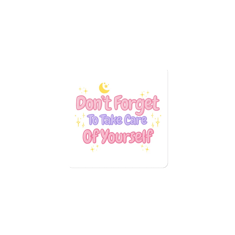 Whimsical Self-Care Die-Cut Magnets product image (1)