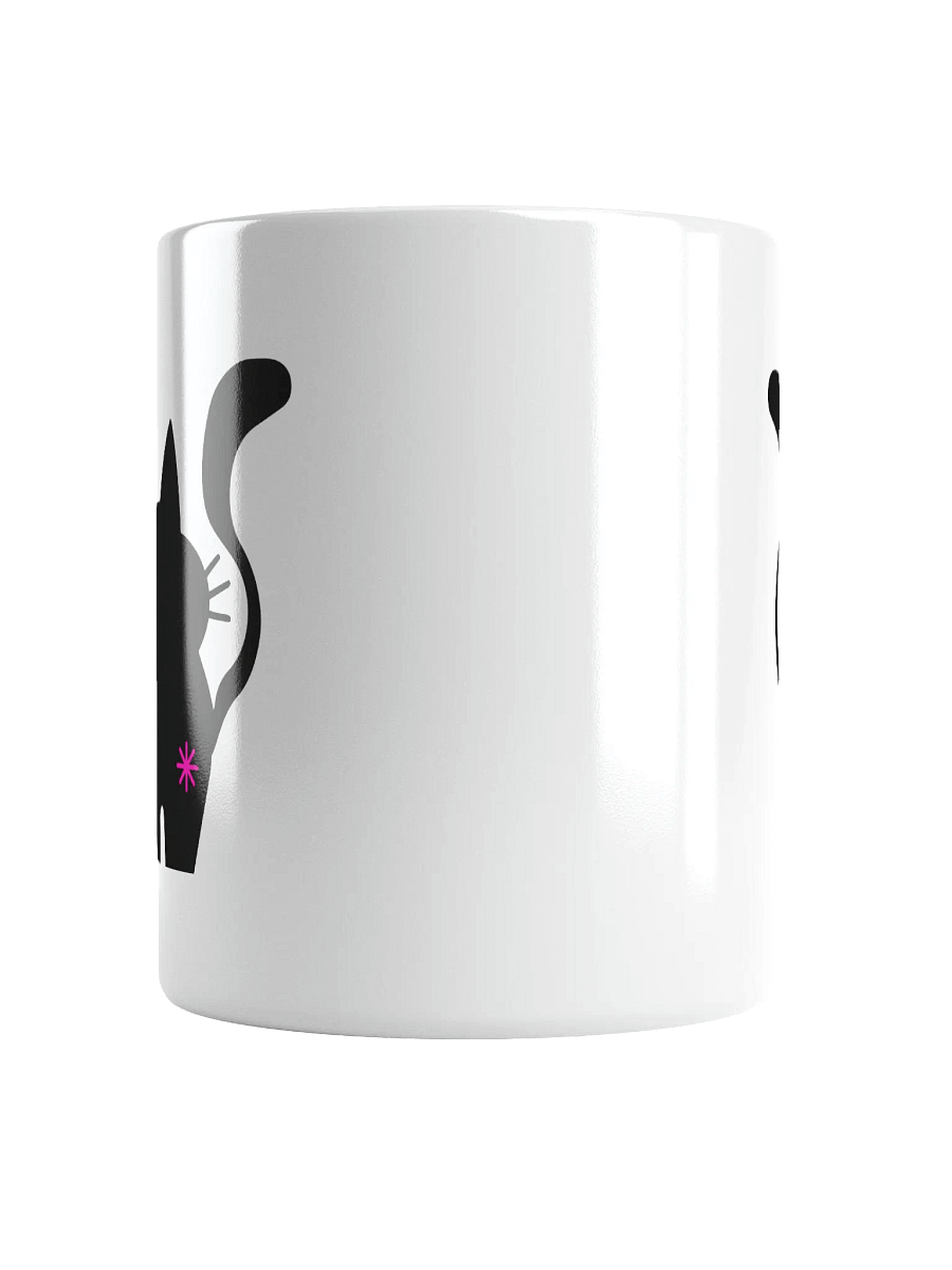 Double Sided Cat Butt White Ceramic Coffee Mug product image (6)
