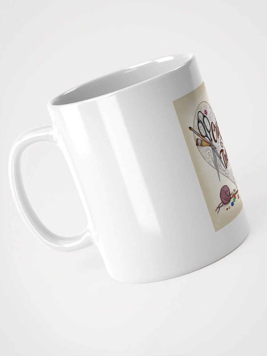Crafting Therapy Heart Mug product image (3)