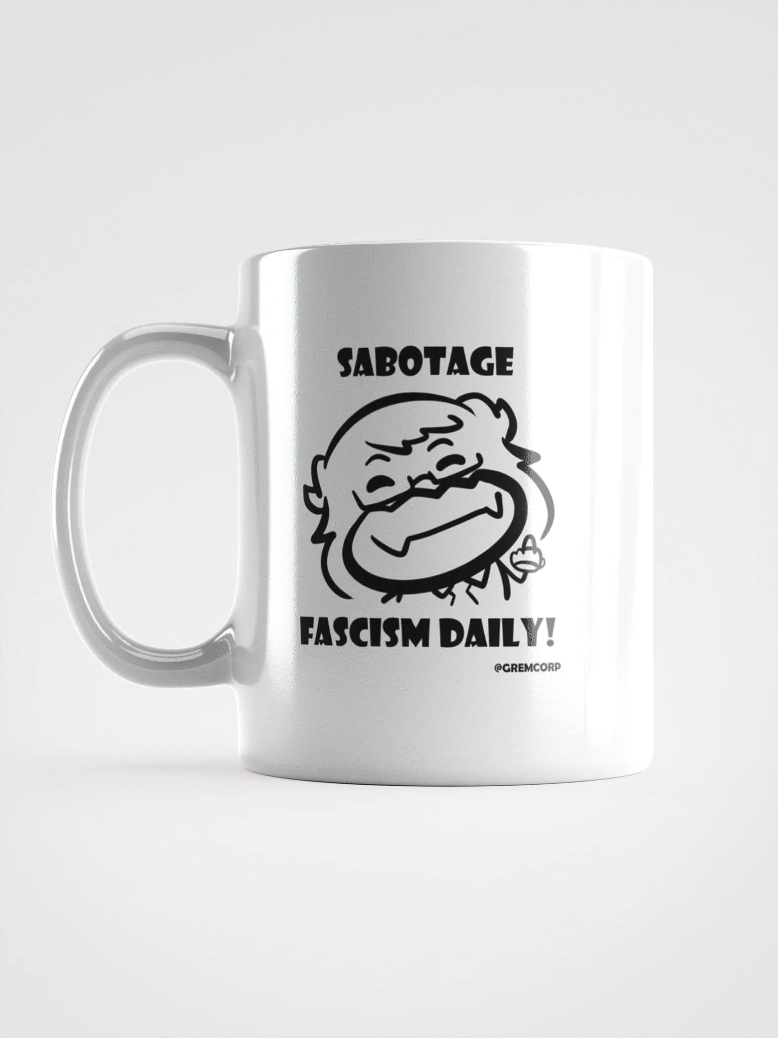 Sabotage F*scism Daily Mug product image (3)
