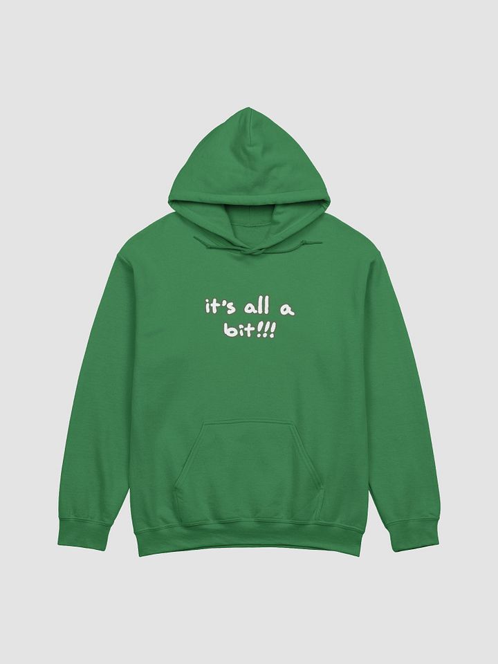 “It’s all a bit!!!” (lined design, #527453) classic hoodie product image (38)