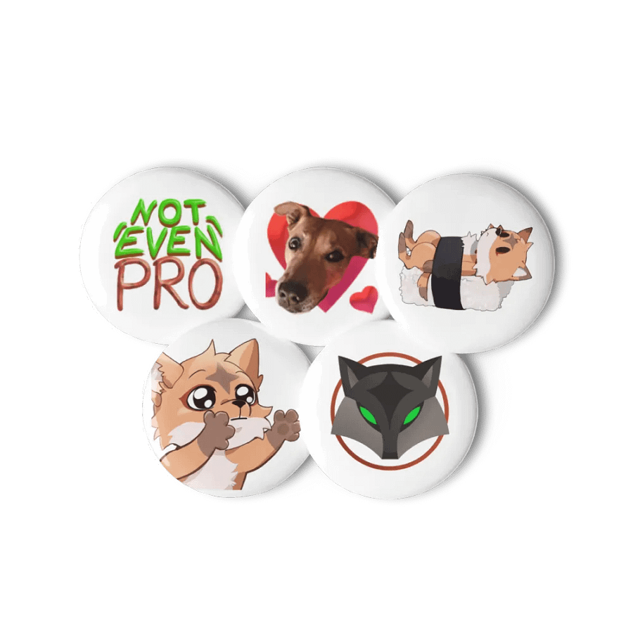 Assortment Emote Pins product image (6)