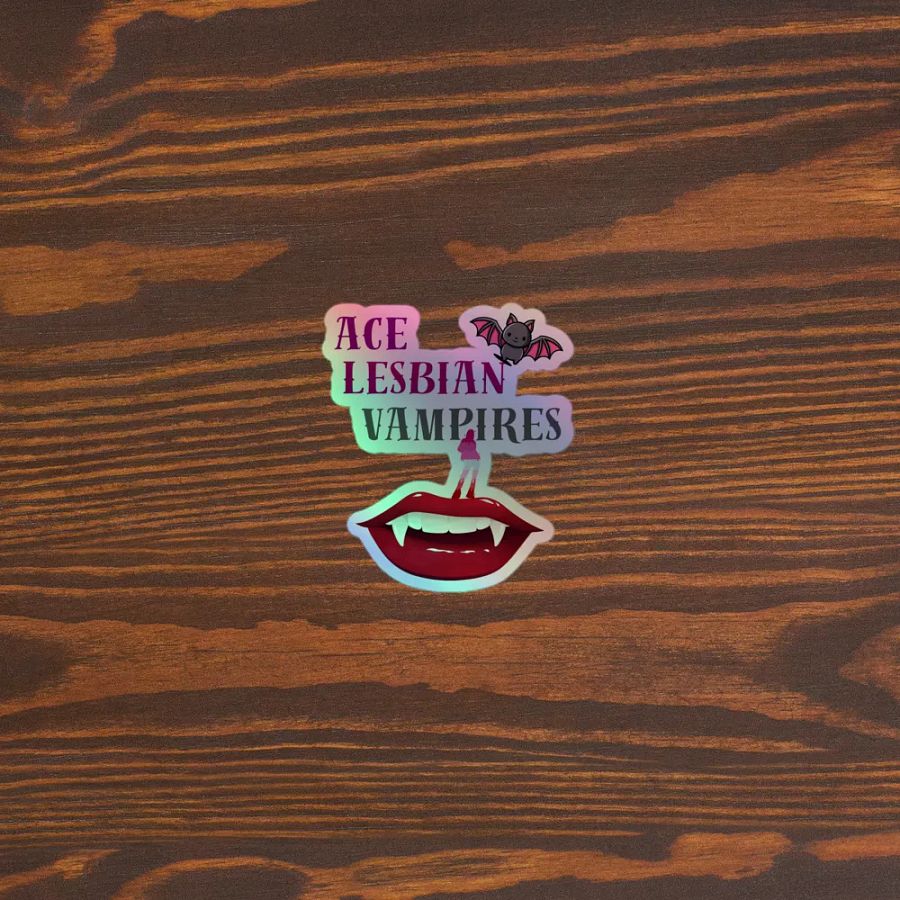 Ace Lesbian Vampires - Sticker product image (5)