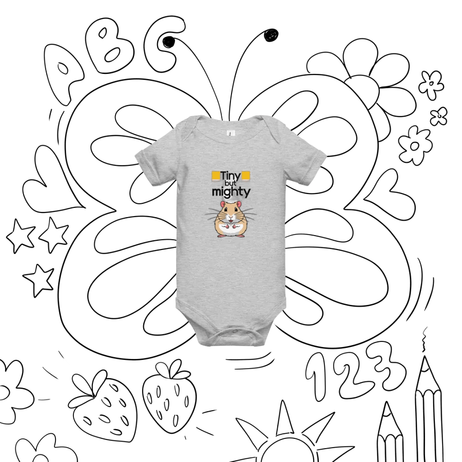 Mighty Rodent Baby Onesie product image (47)