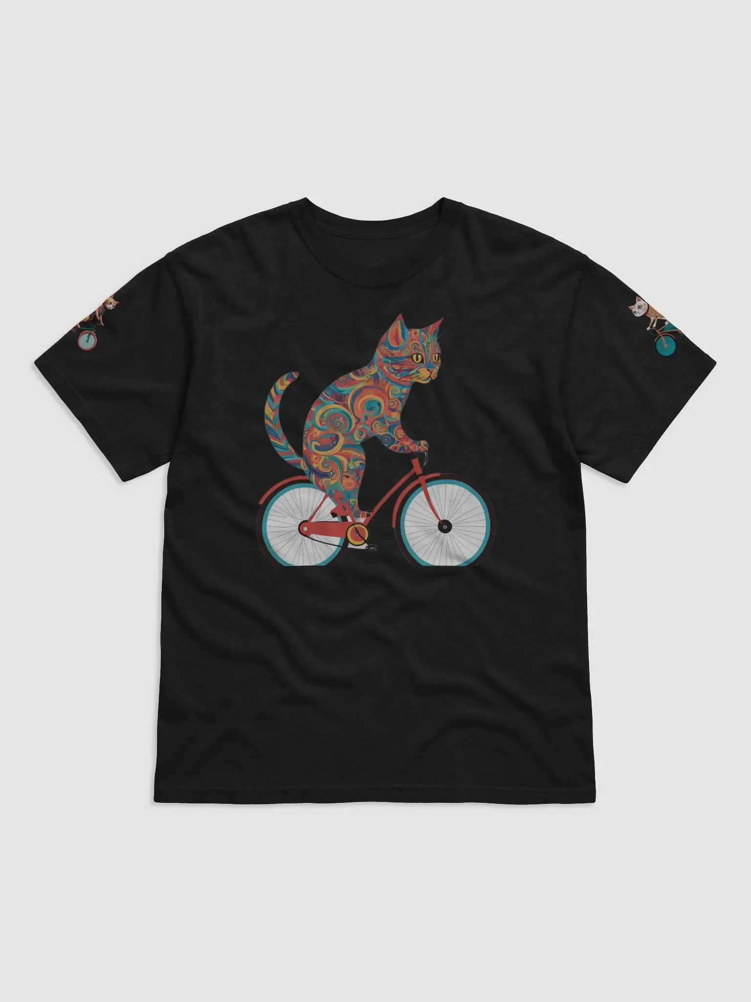 Abstract Cats Riding a bike product image (4)