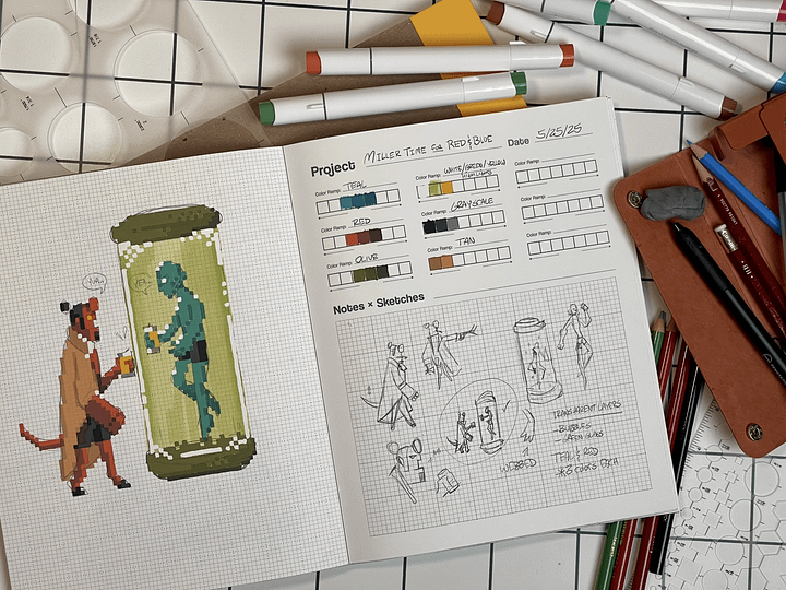 Unruly Pixel Planner - Digital Download product image (1)