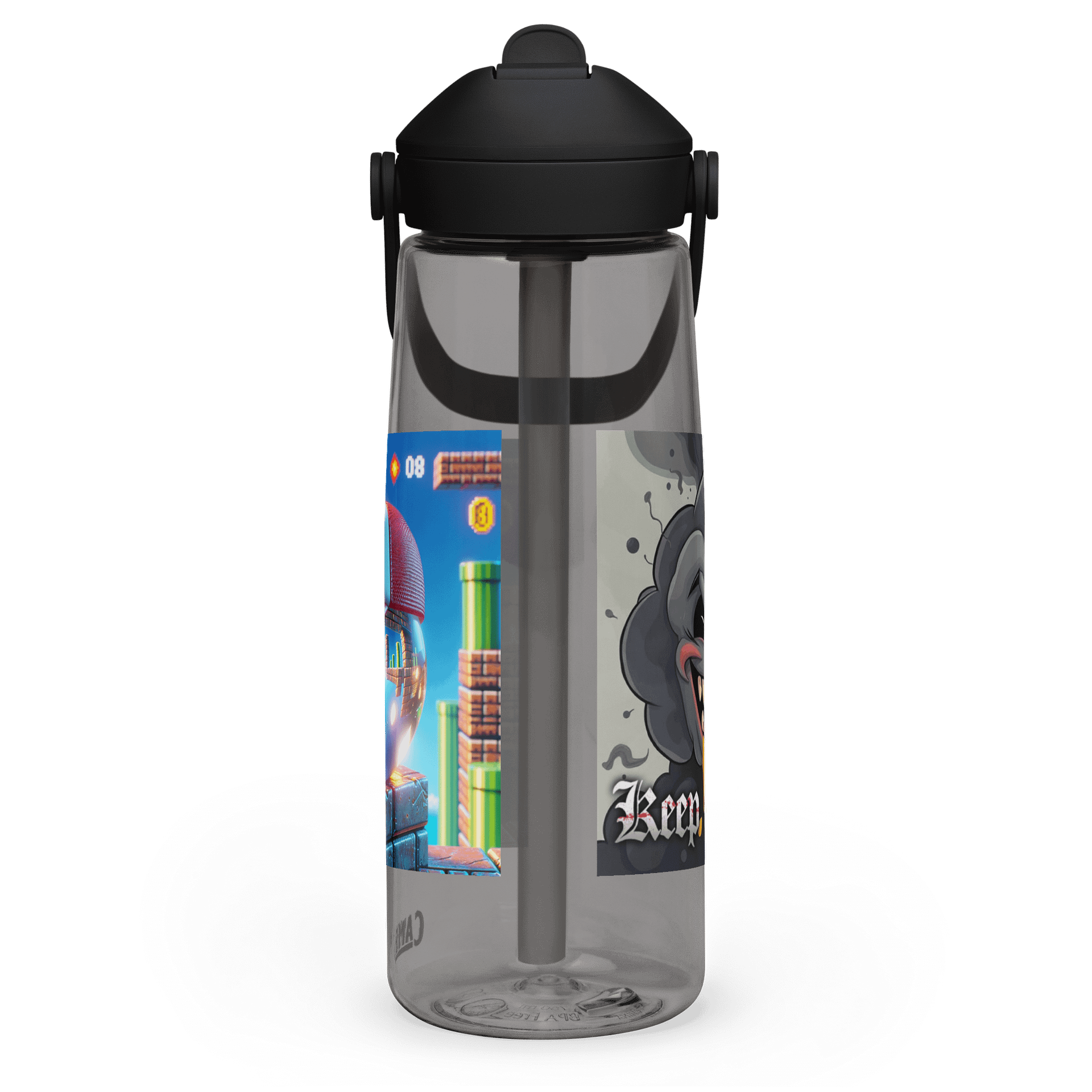Team Rocket Blast Cloud Smiler Water Bottle product image (3)