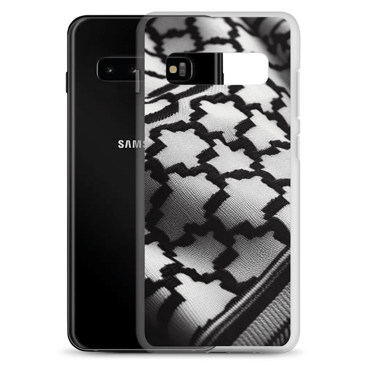 Monochrome Maze Samsung® Case | AI Design FREE PALESTINA product image (20)