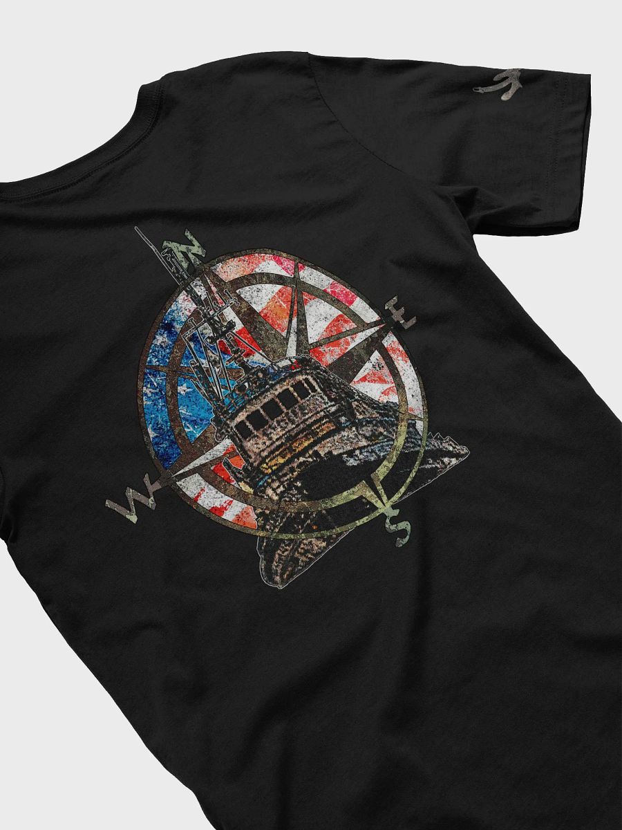 Compass Rose Pacific Falcon Flage - T-Shirt product image (1)