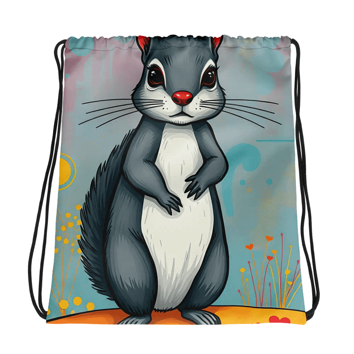 Whimsical Woodland Adventure Drawstring Bag product image (1)