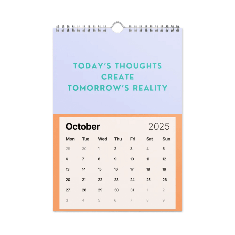 Manifestation and Law Of Attraction Quotes 2025 Monthly Calendar product image (12)