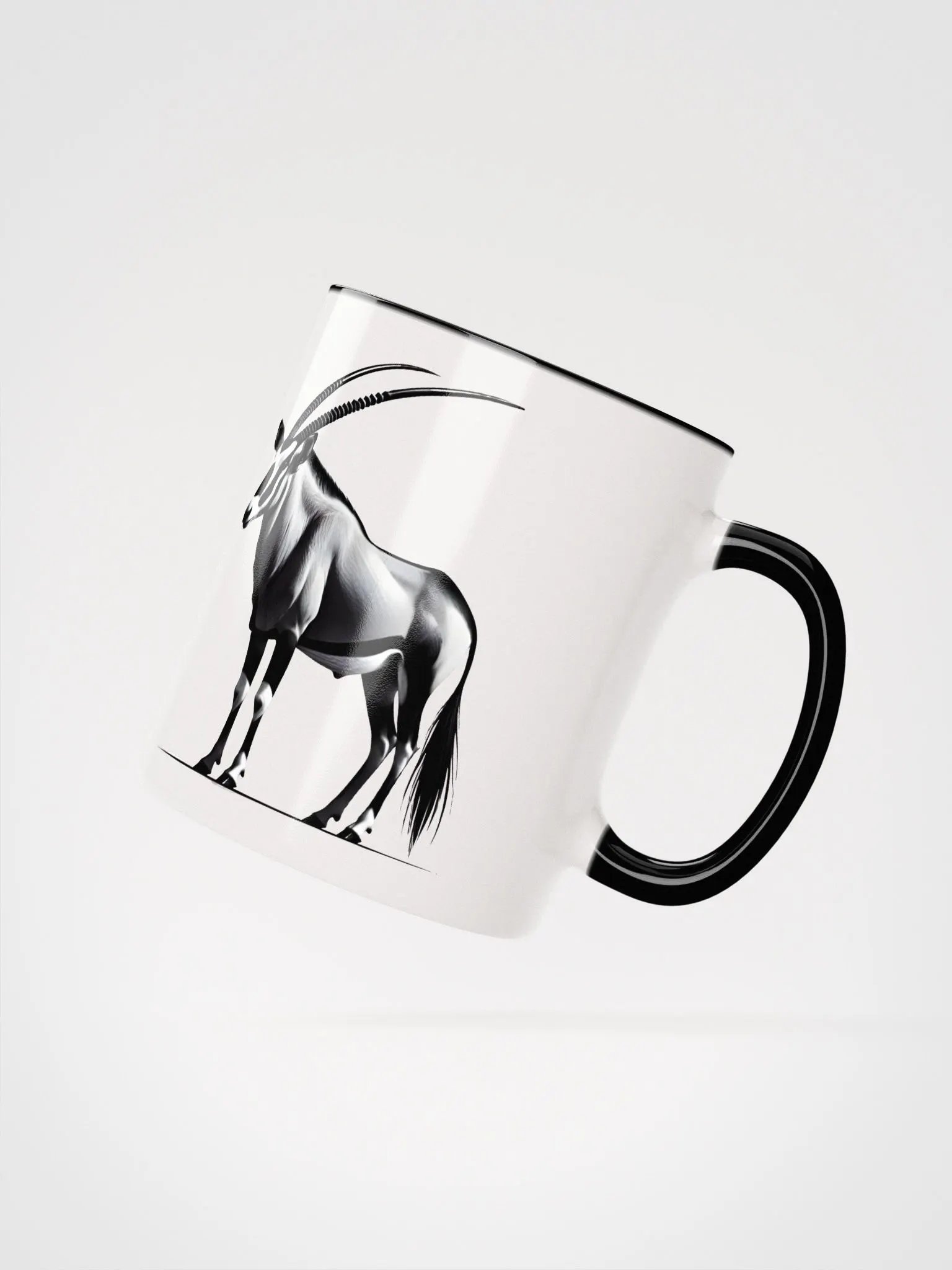 Majestic Oryx Ceramic Mug product image (3)