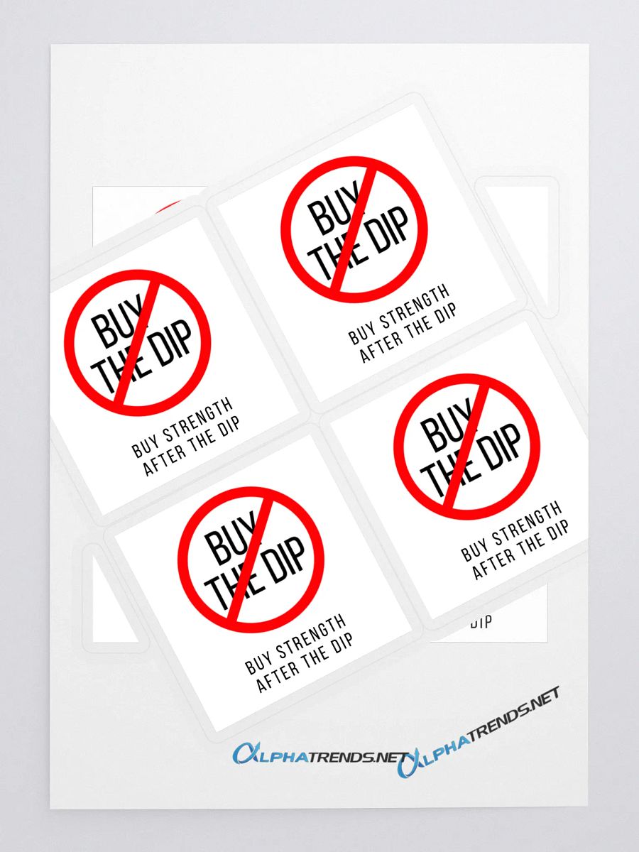 Don't Buy The Dip Stickers product image (3)