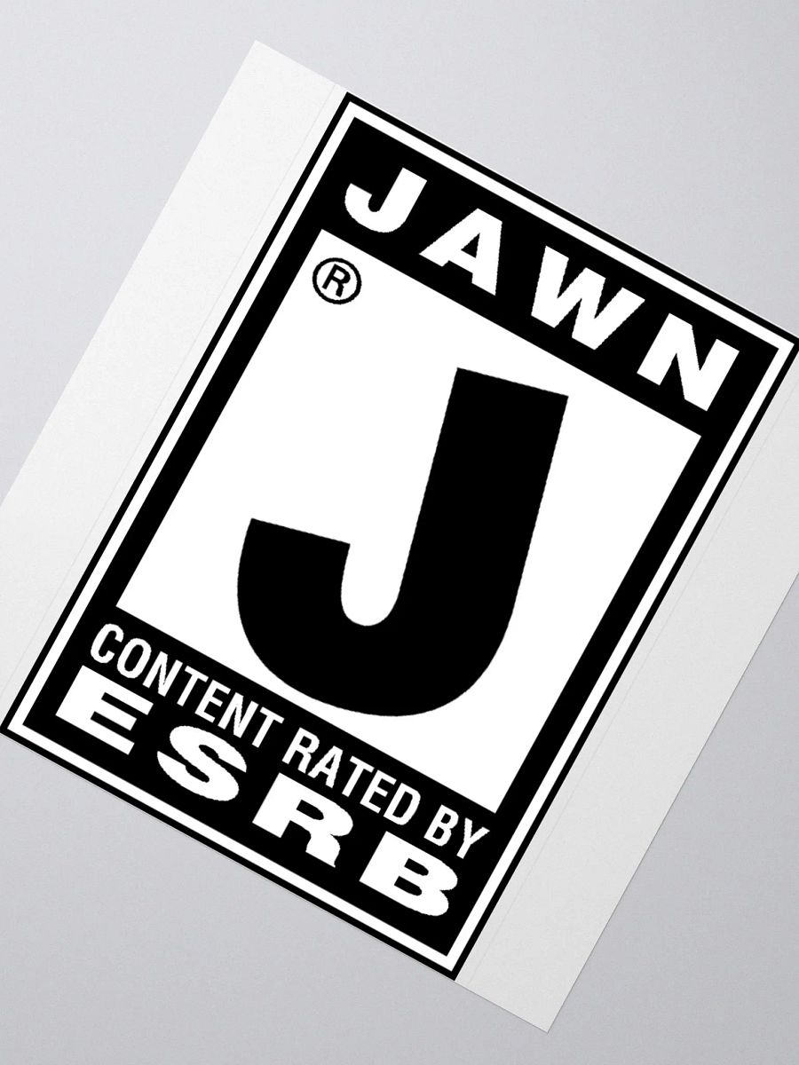 J for Jawn sticker product image (2)
