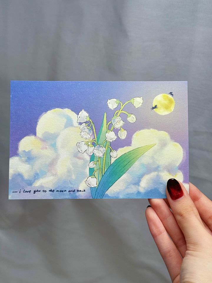 Lily of the Valley Postcard product image (2)